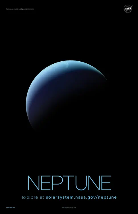 Una vista de Neptuno [desde la nave espacial Voyager 2 de la NASA](https://solarsystem.nasa.gov/resources/842/neptune-august-31-1989/) en 1989. Crédito: NASA/JPL/Kevin M. Gill ⬇️ PDF de alta resolución [aquí](https://solarsystem.nasa.gov/system/downloadable_items/1489_Neptune_B_PDF.zip)